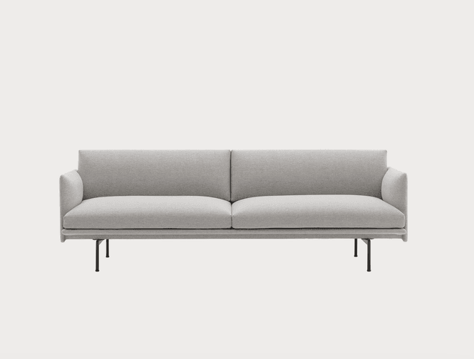 Hovedbilde VIPP Chimney 3-seter sofa Chestnut / rustfritt ...