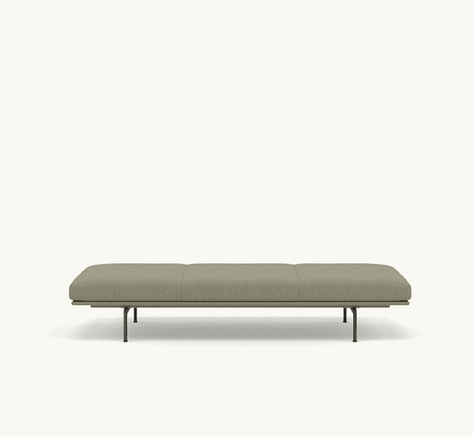 Hovedbilde Muuto Outline Daybed - Clay 15/Polished alu