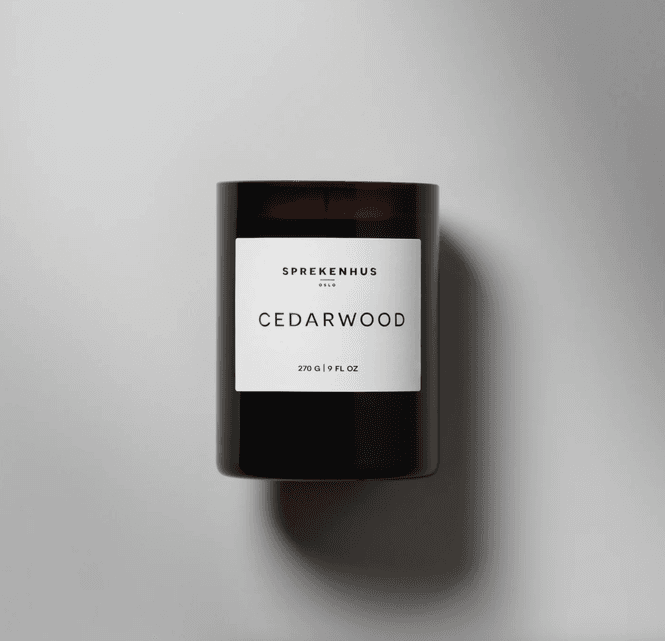 Hovedbilde Sprekenhus duftlys Cedarwood