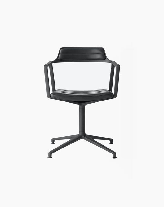 Hovedbilde Vipp452 Svingbar stol - Sort / Sort ramme