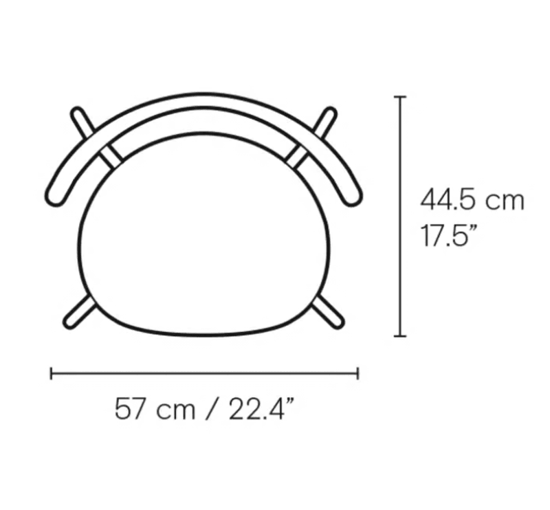 Carl Hansen & Søn CH88P - Såpet eik / Loke 7050 /stålben 