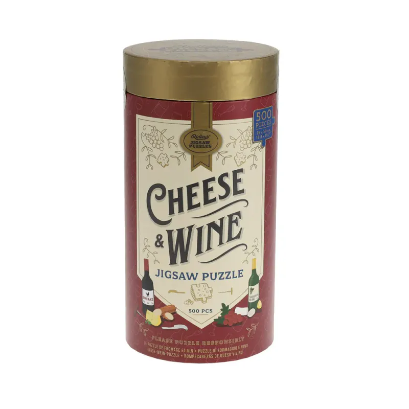 Cheese and Wine - 500 Piece Puslespill