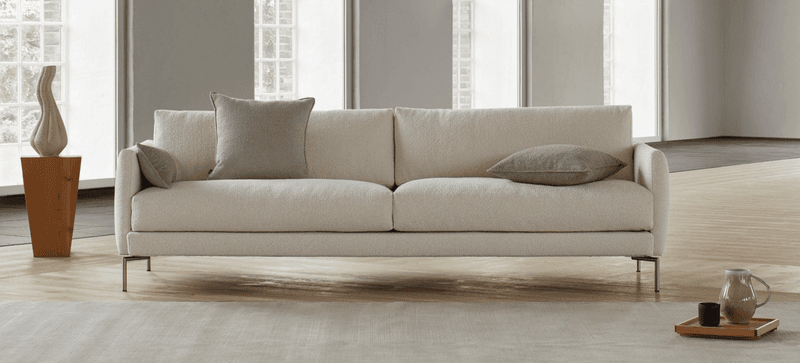 Juul 911 Sofa 220x90 cm - stål bein - Curve 0007