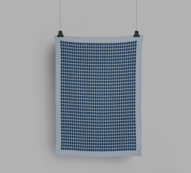 Hovedbilde Røros Tweed Palette Sea - Halv pledd 