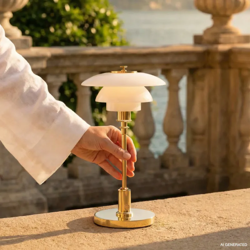 Louis Poulsen PH 1-1 Portabel lampe - Brass metallised