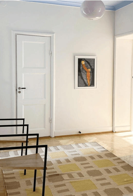Layered Evelina Kroon Jute teppe 300x300cm