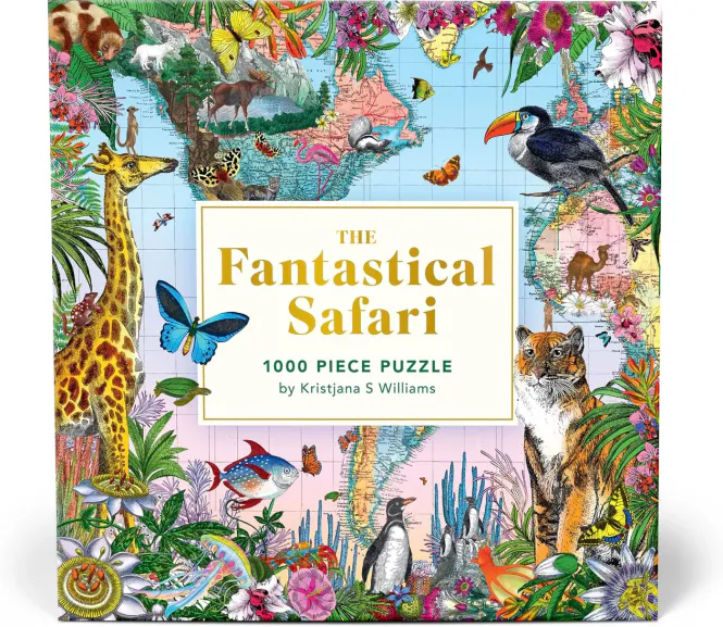 Hovedbilde New Mags - The Fantastic Safari 1000 Piece Puzzle