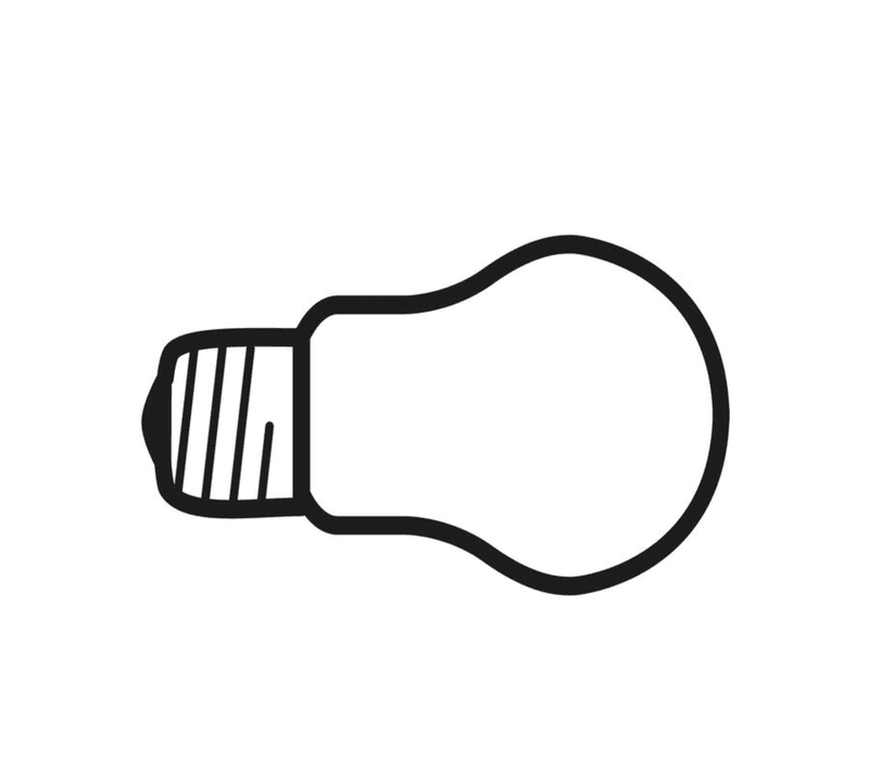 Flos lyspære LED E27 8W 2700K Opal lamp A60 Dim