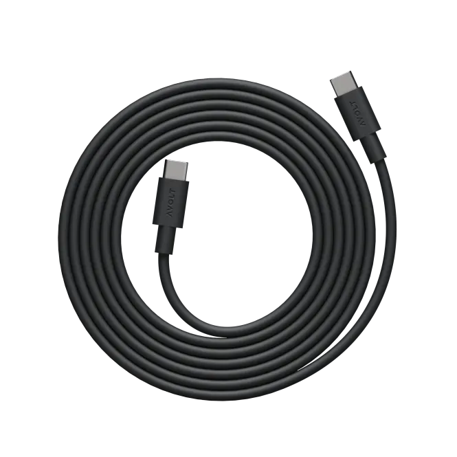 Hovedbilde Avolt Cable 1 USB-C til USB-C  2m - Black
