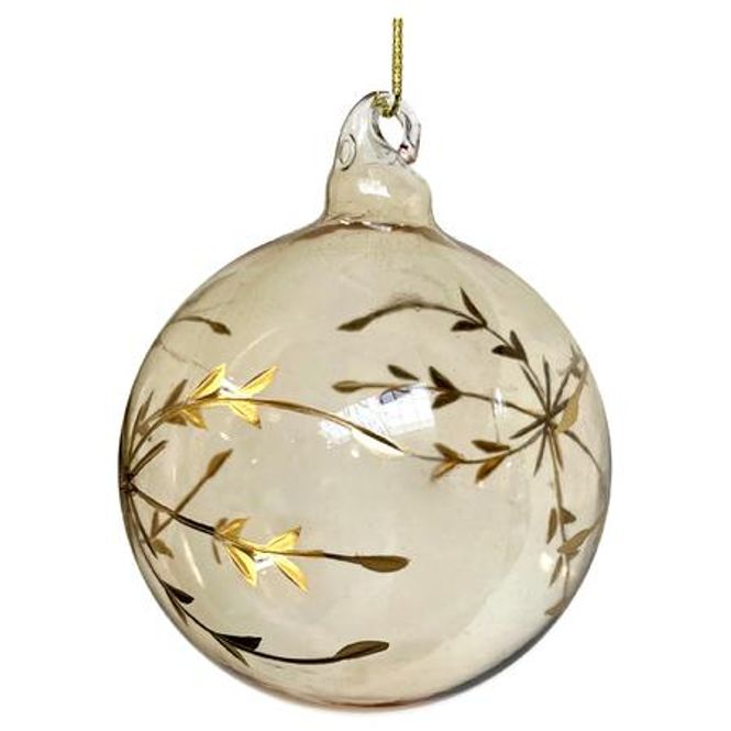 Hovedbilde Shishi Glass 10cm transp.brun/gull