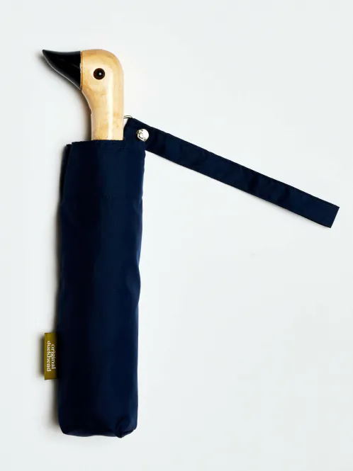 Hovedbilde Navy Eco-Friendly Compact Duck Umbrella