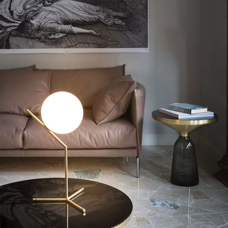 Flos IC T1 bordlampe høy - Messing