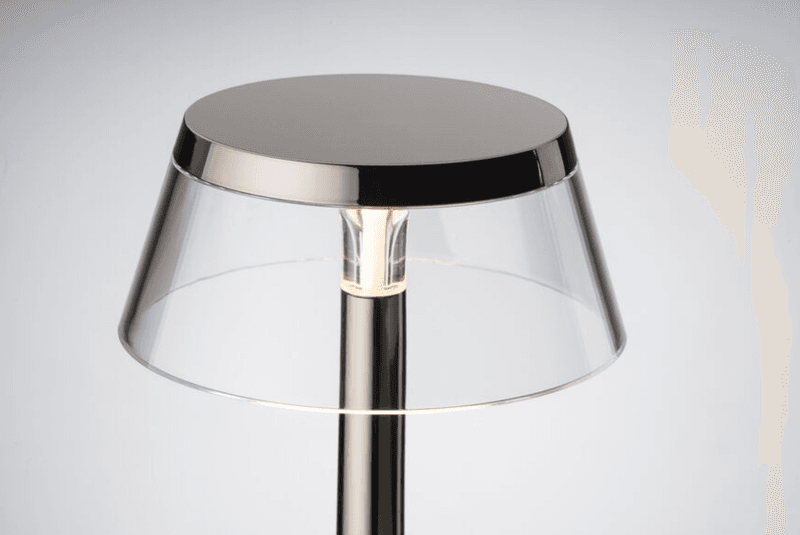 Flos Bon Jour unplugged Black Chrome 