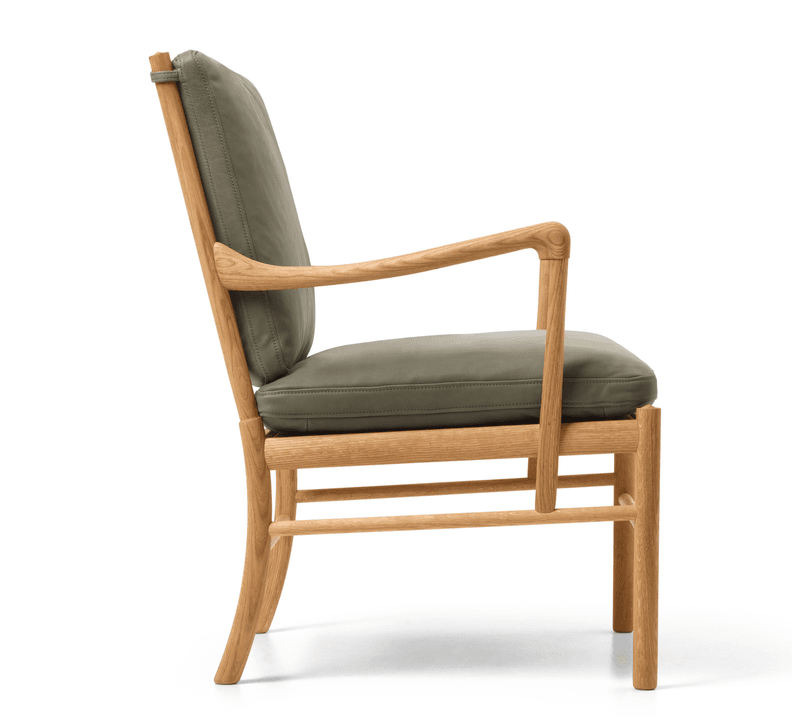 Carl Hansen & Søn OW149 Colonial Chair  - Oljet eik/ Jade Terra 20368