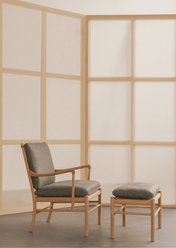 Carl Hansen & Søn OW149 Colonial Chair  - Oljet eik/ Jade Terra 20368