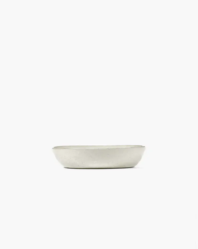 Serax off-white Out of lines dyptallerken S