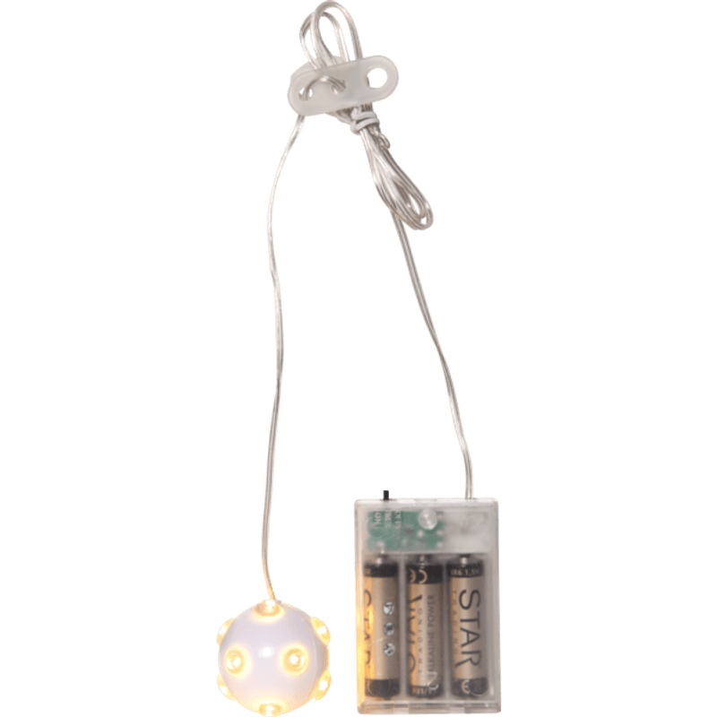 Lighty slynge stjerneformet til papirstjerner 3xAA batteri/timer