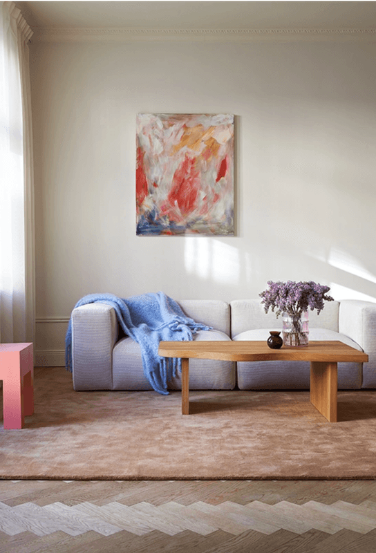 Layered Classic Solid Ullteppe 180x270cm