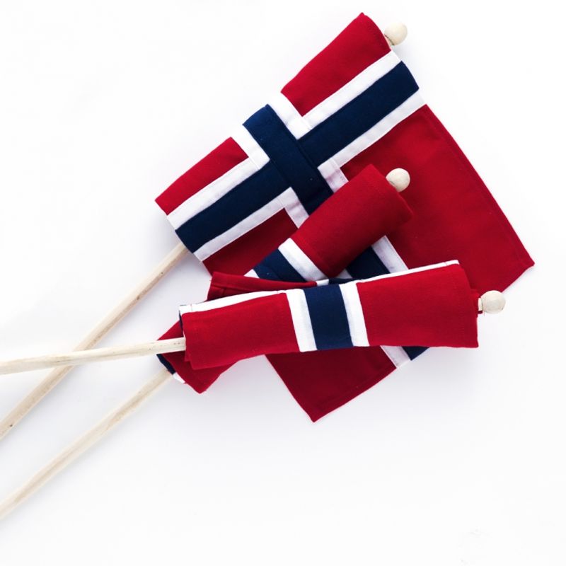 17. mai flagg - 3stk