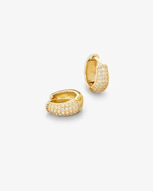 Hovedbilde Philippa Studios - Dome Pave Hoops Small Gull
