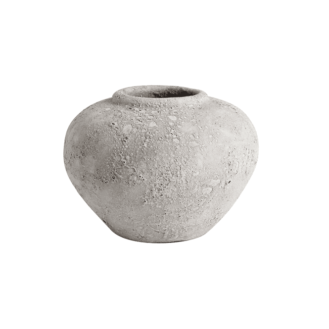 Hovedbilde Krukke Luna 18, Grå Terracotta