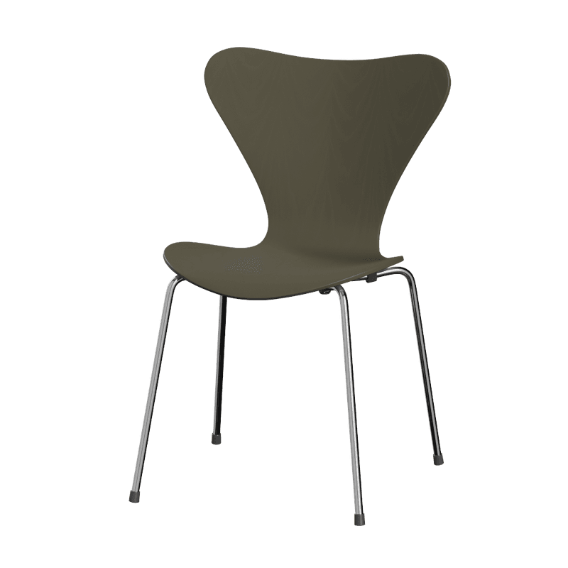 Fritz Hansen Serie 7 farget ask