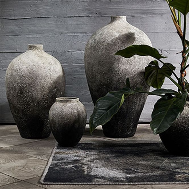 Hovedbilde Krukke Story 28, Grå Terracotta